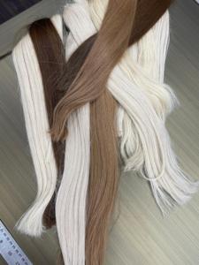 Cabello Humano Rubio al Por Mayor para Trenzas, Extensiones de Cabello Humano Liso y Suave - Product Image 2