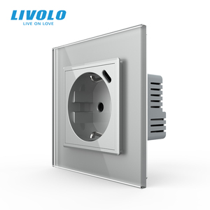 <span class=keywords><strong>Enchufe</strong></span> Europeo <span class=keywords><strong>Livolo</strong></span> con Panel de Vidrio de Lujo, Estándar Europeo, con Carga Rápida Tipo-C de 18W de Alta Potencia - Product Image 5