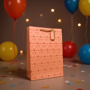 Bolsa de regalo ILAN 18x24x8cm tamaño S con asa para fiestas y eventos - Product Image 3