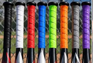 TOPLINE Custom Logo High Quality Baseball Bat Multi Color Soft Custom Material Anti Slip Baseball Softball Bat <b>Grip</b> <b>Tape</b> - Product Image 5