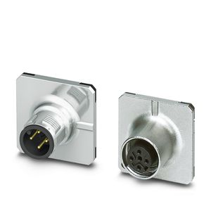 Conector de Dispositivo SACC-SQ-M12FSD-4CON-20-L180 de 2 Polos con Conexión por Perno, 150A Máximo, Montaje Frontal - Product Image 2