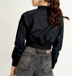 Chaqueta Corta para Mujer, Manga Larga, Color Sólido, Estilo Urbano, Ropa de Mujer, Precios al por Mayor - Product Image 2