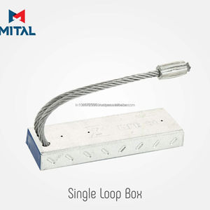 architectural masonry tie <b>box</b> for vertical panel stabilizer links and cold <b>rolled</b> structural steel boxes for concrete panels - Product Image 2