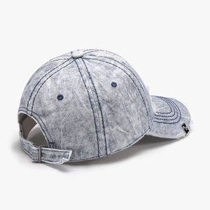 Gorra de Béisbol de Mezclilla Lavada Estilo Vintage, 6 Paneles, Ajustable, Unisex, Estilo Casual de Primavera/Verano, en Oferta - Product Image 4