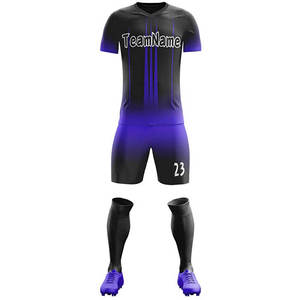 Custom 7v7 Football Uniform Set Full Sublimation Soccer Jersey Kits Breathable Quick Dry Team Training Sportswear for Men <b>Kids</b> - Product Image 5