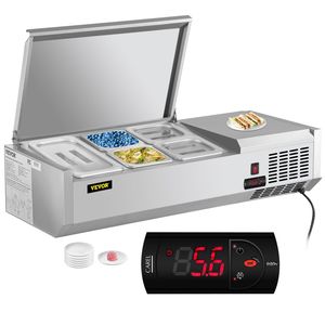 Apparecchiatura di refrigerazione da cucina commerciale 7.8 Qt da 40 pollici per Sandwich/insalata di preparazione del tavolo regolatore di temperatura con un clic per scongelare 1 1/3 - Product Image 1