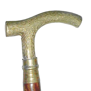 Bâtons de marche en bois faits à la main avec poignée de derby en laiton/bâtons de marche pour personnes âgées/cannes de marche en bois avec poignée en laiton - Product Image 1