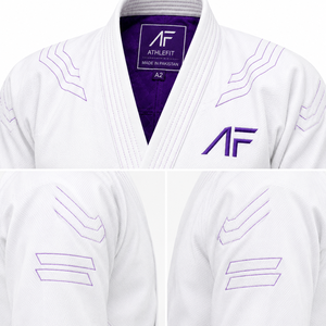 Uniforme de Artes Marciales de Alta Calidad, Gi de BJJ, Tejido de Algodón Perla Resistente, Cuello Reforzado, Pantalones Ripstop, Fabricación Personalizada - Product Image 5
