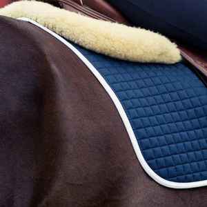 Protector de Caballo Azul Marino Personalizable de Alta Calidad, Impermeable y Cálido, con Forro de Malla para Montar a Caballo al Estilo Western - Product Image 3