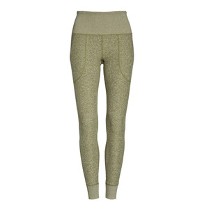 Leggings de yoga à taille élastique pour filles, respirants, en polyester et élasthanne, pour l'entraînement sportif - Product Image 1