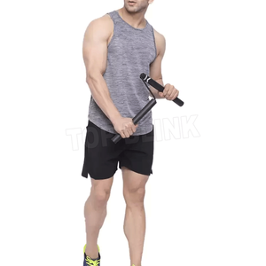 Modern Men <b>Running</b> <b>Singlet</b> Quick Dry Breathable Sleeveless Lightweight Gym Workout Tank Top Custom Logo Sports Fitness - Product Image 5