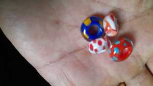 Large Hole Handmade <b>Red</b> Glass <b>Beads</b> Artisan Lampwork Spacer <b>Beads</b> Box Packed for Jewelry Making - Product Image 6