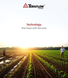 ท่อส่งน้ำ HDPE TERAFLOW PE 80 ขนาด 20-200 มม. PN6 สำหรับการเกษตร น้ำหนักเบา เป็นมิตรกับสิ่งแวดล้อม ป้องกันรังสียูวี ยืดหยุ่นได้ - Product Image 1