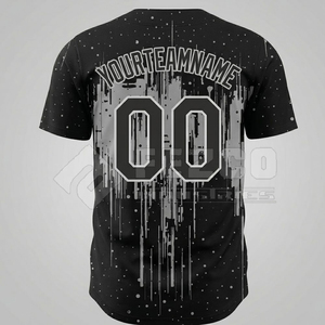 Camiseta de Béisbol Personalizada de Malla, Uniforme Deportivo de Poliéster, Transpirable, de Secado Rápido, para Entrenamiento y Juegos - Product Image 3