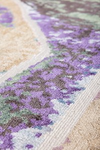 Luxury Wool Silk Blend Persian Style Area Carpet Handmade Medium Pile Rug for Modern Home and Hotel Interiors - Product Image 3