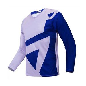 Jersey de Motocross Estilo 2026, Transpirable, de Poliéster, Manga Larga, Secado Rápido, con Logotipo Personalizado, Ropa Deportiva - Product Image 4