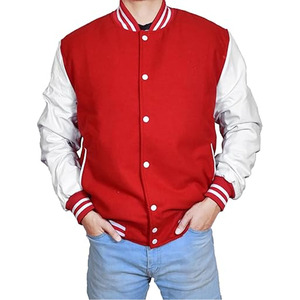 Polyester Blank Varsity <b>Jackets</b> Custom Embroidered Print Logo Letterman Varsity <b>Jacket</b> for <b>Men</b> - Product Image 1