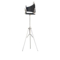 Trépied de caméra pliant vintage le plus vendu appareil photo d'aspect antique avec support en bois pour appareil photo décoratif le plus ancien