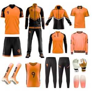 Uniforme de Fútbol Personalizado por Sublimación, Paquete de Uniforme de Club de Fútbol, Uniforme de Portero, Conjunto de Uniforme para Hombre en Spandex/Poliéster - Product Image 1