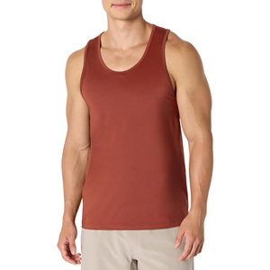 Wholesale Latest Fashion Men Sleeveless Soft Touch Gym Tank Tops Quick Dry Customized Color and Size Tank Top with Armholes - Product Image 3