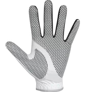 Custom Sheepskin Golf Gloves Durable Breathable Adjustable Wrist <b>Strap</b> Hook Loop Closure Comfortable Fit for Men Outdoor - Product Image 4