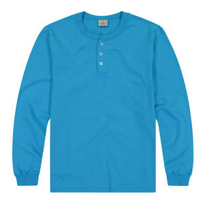 Camisas de Manga Larga con Cuello de Botones de Color Sólido para Hombre, Camisas Casuales de Verano con Diseños Personalizados - Product Image 1