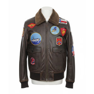 Veste en cuir pour homme sur mesure, couleur unie, style streetwear, pour la saison hivernale - Product Image 1