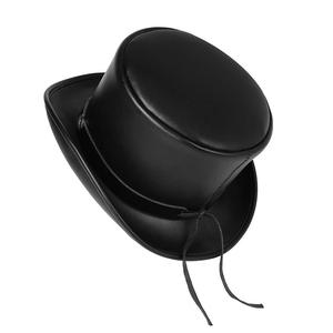 High Quality Custom 5 Panel PU Leather Trucker <b>Hat</b> - Product Image 1