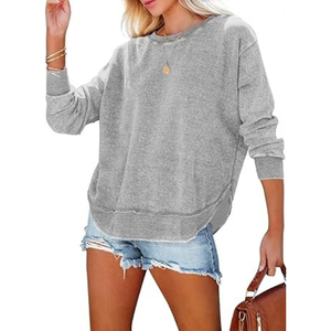 Sweat-shirts pour femmes en gros, impression de logo personnalisé, manches longues, haute qualité, fabriqués en usine, sweats-shirts pour femmes les plus vendus - Product Image 6