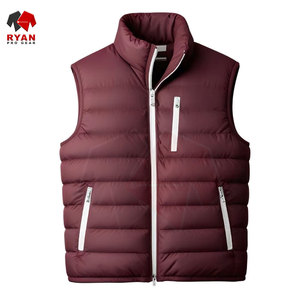 เสื้อกั๊กพัฟเฟอร์ผู้ชาย น้ำหนักเบา แบบมีซับใน ไม่มีแขนเสื้อ  รับสั่งทำสีและขนาดตามต้องการ - Product Image 6