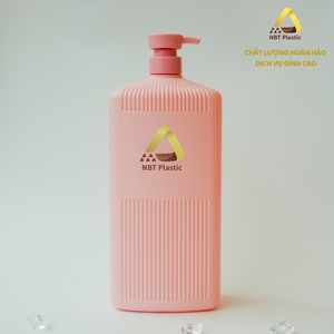ขวดพลาสติก HDPE ทรงสี่เหลี่ยม2L สำหรับแชมพูครีมนวดโลชั่นบรรจุภัณฑ์เครื่องสำอาง OEM ODM แบบเวียดนาม - Product Image 2