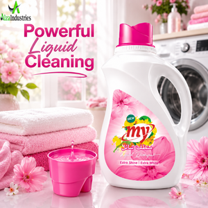 High Performance Floral Laundry Cleaner | Extra Shine Extra White Liquid <b>Detergent</b> for Everyday Fabric Care with Floral Aroma - Product Image 3