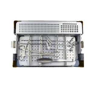 ชุดเครื่องมือผ่าตัดกระดูกและข้อแบบล็อคชิ้นส่วนขนาดใหญ่ ทำจากสแตนเลสสตีล ใช้ซ้ำได้ สำหรับการผ่าตัดกระดูกสัตว์เลี้ยง - Product Image 6