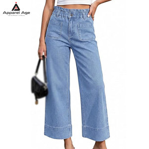 High Quality Custom Design <b>Women</b> <b>Jeans</b> Trousers Breathable Lightweight Skinny Fit Young <b>Jeans</b> High Street Style - Product Image 1