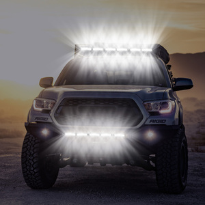 Barra luminosa a LED da 7 pollici con faretti fuoristrada a fila singola 18W Ultra-sottile luce da lavoro diritta per autocarri rimorchi - Product Image 2