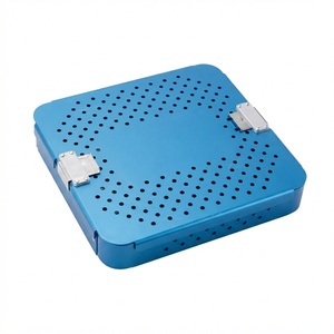 Ensemble d'instruments de chirurgie orthopédique de la colonne vertébrale avec lames de rétracteur et plateau de stérilisation pour des interventions de précision - Product Image 3