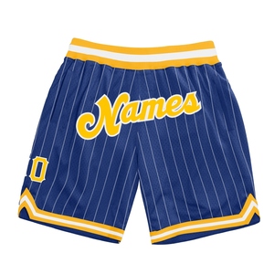 Wholesale Direct OMMIZ INDUSTRY Best Selling Custom White-Red Authentic Throwback Basketball Shorts - Product Image 6