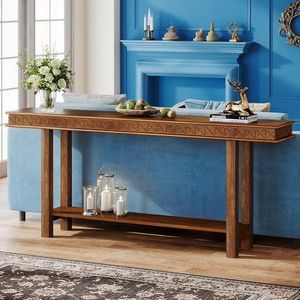 Mesa Consola de Madera para Sofá, Entrada o Decoración - Product Image 6