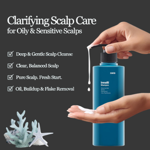 SMIB InnaBi Biotin Coral Calcium Panthenol Niacinamide Shampoo Hair Loss Care Protein Repair Scalp Cleansing Oil Control - Product Image 6