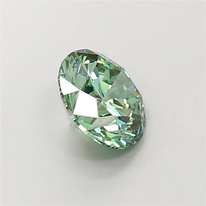 Diamante Redondo de 1.25 Ct, Verde Intenso, Cultivado en Laboratorio, Certificado por IGI, Claridad SI1, Pulido EX, Diamante Suelto para Joyería Fina Personalizada - Product Image 3