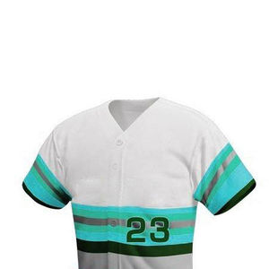 Uniforme de Béisbol Personalizado para Hombre, Cómodo, Antibacterial, Transpirable, Ligero, 100% Poliéster, Manga Corta - Product Image 4