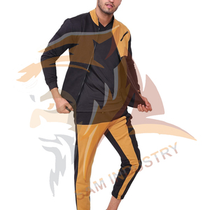 Ensemble de jogging classique pour homme, hiver, uni, élégant, décontracté, qualité supérieure, vêtements de sport écologiques, coupe-vent - Product Image 3