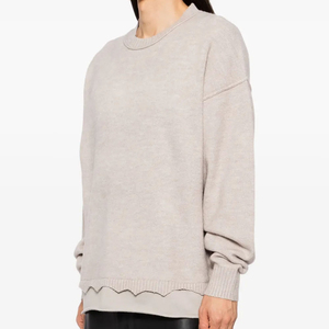 ladies sweatshirt oversized fashion casual wear women pullover sweatshirt fleece cozy <b>winter</b> <b>top</b> ladies sweatshirt - Product Image 2
