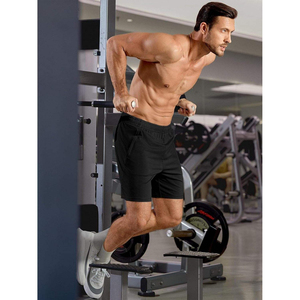 Pantalones Cortos Deportivos para Hombre 2026, Elásticos en 4 Direcciones, Ligeros, para Gimnasio y Entrenamiento, con Bolsillos con Cremallera y Decoración con Logotipo Tejido - Product Image 5