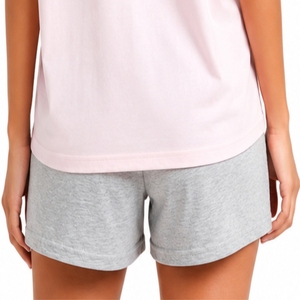 Custom Women's T Shirt And Shorts <b>Set</b> Comfortable Soft Breathable Lightweight Casual Loose Fit Relaxed For Women Wear - Product Image 6