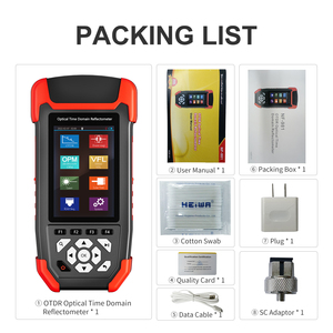 NOYAFA NF-981 1310/1550 Testeur de fibre optique portable 8-en-1 OTDR RJ45 précis et stable pour longueur de câble, signal, OPM, VFL, carte d'événements - Product Image 6