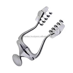 Fabricant professionnel A-1 VERITAS Jansen Retractor (à pointes émoussées et affûtées) avec vis de réglage manuel |   Porte-aiguille - Product Image 1