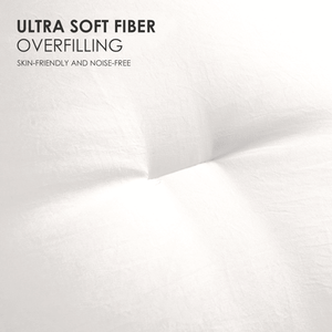 Piumino Oversize Bianco per Tutte le Stagioni con Imbottitura Nordica Calda e Soffice, Ideale per Inverno e Giornate di Neve, per Camere da Letto e Hotel - Product Image 6