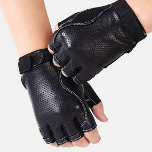 Gants de conduite en cuir de vachette pour hommes, gants de conduite en cuir véritable à doigts complets, prix raisonnable, gants en cuir - Product Image 5