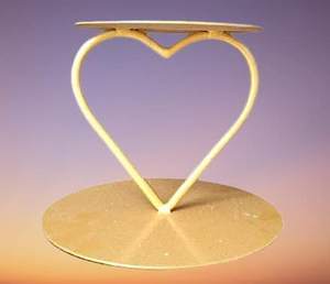 Soporte de Metal para Pastel, Estilo Indio, Decorativo, Ideal para Exhibir Pasteles, Postres y Repostería en Fiestas y Bodas - Product Image 2